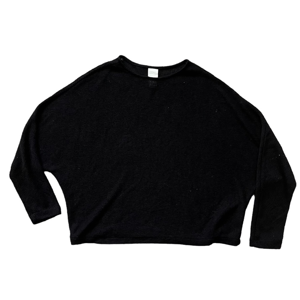 H&M sheer black top